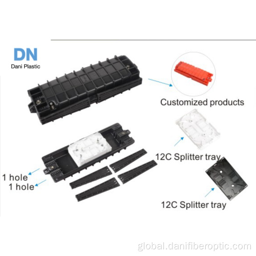 Ftth Fiber Distribution Box 96C Fiber Optic Splice Closure Manufactory